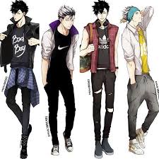 Image Result For Male Anime Outfits Anime Outfits Anime Guys Shirtless Anime People