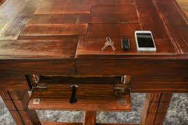 Dining Height Secret Compartment Table For Storing Guns Or Etsy Secret Compartment Furniture Secret Compartment Diy Cabinet Doors