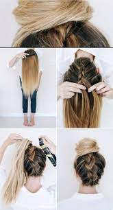 Die haare zum hohen dutt schlingen, die spitzen fransig stylen. Silvester Frisuren Selber Machen Anleitung Zopf Knotten Haar Eifach Silvesterfrisurenselbermachenanleitungz Hair Styles Long Hair Styles Long Hair Tutorial