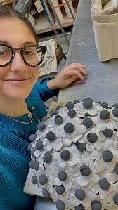 black daisy wall hang 🖤🤍