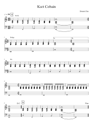 Credo che ogni tanto sia necessario sedersi e non fare, per lasciare uno spazio affinché le cose emergano. Kurt Cobain Brunori Sas Sheet Music For Piano Solo Musescore Com