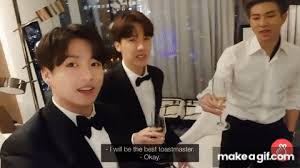 Bts grammy awards 2020, los angeles, california. Bts Vlive Grammy On Make A Gif