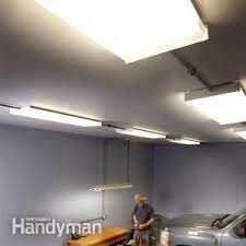 How To Wire A Finished Garage Garage Lighting Garage Decor Finished Garage