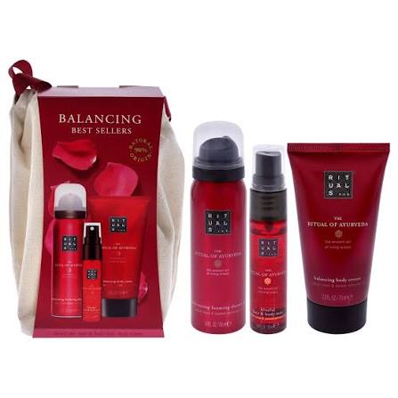 Rituals The Ritual of Ayurveda Rebalancing Collection , 4 Pc 2.3oz Mini  Fragrance Sticks, 6.6oz Foaming Shower Gel, 6.6oz Body Cream , 2.3oz Hair  and ...