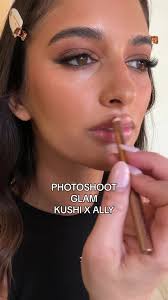 Ofc the only way to glam our girl @Kushkush is with beautiful bronzey brown  tones 🤎 made for this angel face x shooting with @Ally Fashion . . #makeup  #photoshoot #photography #glam #beauty #hair ...