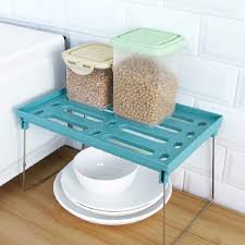 Designed to work perfectly with other stackable storage organizers. Foldable Kitchen Seasoning Storage Shelf Tier Stackable Cabinet Organizer Cupboard Rack Cuisine Tray Dish Cup Cutler Drainer Buy At The Price Of 6 10 In Aliexpress Com Imall Com