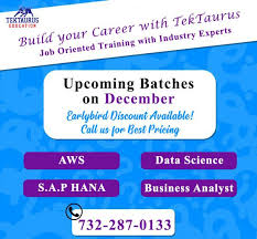 December Month Training Courses Tte Data Science Business Analyst Education