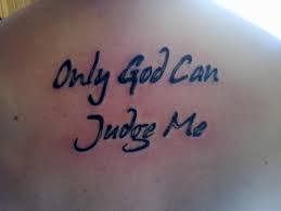 If you heart the music note, check out 15 music note tattoo designs here that'll have you singing hymns.) the meaning behind hebrews 6:19 is: Only God Can Judge Me
