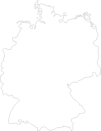 Germany outline map blank map of germany. Outline Map Of Germany Full Size Gifex