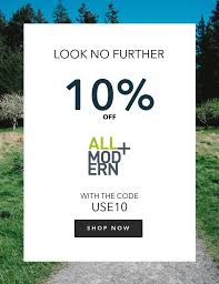 Additional 10 Off Select Use Items 7 31 All Modern Coupon All Modern Promo Codes