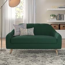 They're also available in other fabrics by special order, and you can pair them with a coordinating accent chair or ottoman. Loveseat And Ottoman Set Wayfair