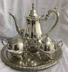 Shop.alwaysreview.com has been visited by 1m+ users in the past month Antique Silver Plated Tea Set By Ol Oneida U S A With Catawiki