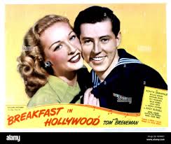 BREAKFAST IN HOLLYWOOD, Bonita Granville, Edward Ryan, 1946 Stock Photo -  Alamy