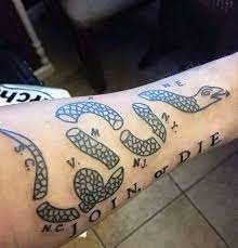 Tattoo 1 year ago 2 min read. Join Or Die Tattoo
