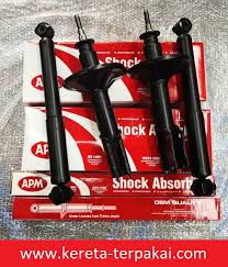Kami menyediakan perkhidmatan sewa kereta untuk sewaan harian, mingguan dan bulanan pada kadar. Proton Iswara 1997 Apm Oil Shock Absorber Oem Set