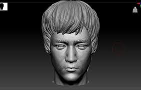 Bruce Lee head