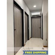 The thickness of the door can vary depending on the material you choose to build it with. Laminate Bedroom Door Full Solid Bedroom Door Shopee Singapore