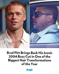 🔗: bit.ly/4mC1vDd Brad Pitt is transporting us back to 2004. 📷️: Getty;  BACKGRID