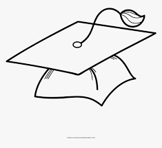 Maybe you would like to learn more about one of these? Graduation Cap Coloring Page Gorro De Graduacion Dibujo Hd Png Download Transparent Png Image Pngitem