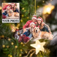 Familienfoto-Ornament