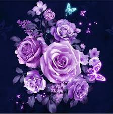 Purple Roses 5d Diy Paint By Diamond Kit Purple Roses Wallpaper Purple Flowers Wallpaper Purple Roses We have a massive amount of hd images that will make your computer or smartphone look absolutely fresh. purple roses wallpaper purple flowers
