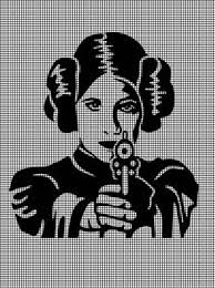 Stitch leia up for an unique geek gift or a cute decor for yourself or your home. Princess Leia Crochet Pattern Cgmt 105762