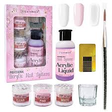 You'll receive email and feed alerts when new items arrive. Latorice Nail Acrylic Powder With Arcylic Liquid Set 3 Colors Clear Pink White Nail Art Powder For Doing Acrylic Nails Mma Free Buy Online In Isle Of Man At Isleofman Desertcart Com Productid