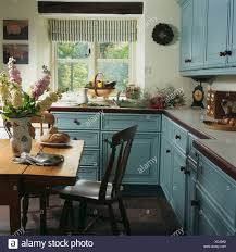 chairs in white cottage kitchen