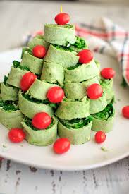 Easy cheesy christmas tree shaped appetizers an alli event 21 of the best ideas for christmas tree shaped appetizers.just days out from christmas. Christmas Tree Pita Pinwheel Appetizer Spinach Tortillas And Veggie Wraps