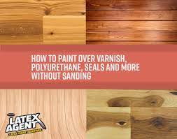 As nouns the difference between glaze and varnish is that glaze is (ceramics) the vitreous coating of pottery or porcelain; How To Paint Over Varnish Polyurethane Seals And More Without Sandin Latex Agent