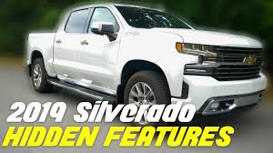 You know my truck's got them realtree camo seats, them rockstar rims with that star in the middle, uh. 2019 Chevy Silverado Top 5 Hidden Features Did You Know These Youtube