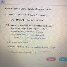 Solved] Please Try And Answer These Questions About The Play (Macbeth).  The... | Course Hero