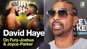 David Haye Predicts Tyson Fury vs Anthony Joshua Winner & Joyce-Parker