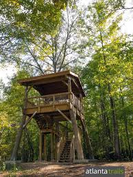 Chattahoochee Bend State Park Riverside Bend Trails Tree House Designs Cool Tree Houses Pole House