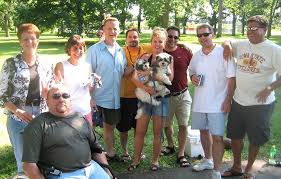 1977 AHS 30th class reunion at Brookside Park in 2007 w Th…