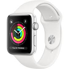 Maybe you would like to learn more about one of these? Apple Watch Series 3 42mm Gps Silver Aluminium With White Sport Band Smartwatch Alzashop Com