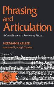 Articulation in music refers to the playing method used to transition between notes. Phrasing And Articulation A Contribution To A Rhetoric Of Music Norton Library Hermann Keller 9780393006810 Amazon Com Books