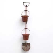 5 out of 5 stars. Lakeside Rustic Garden Tool Hanging Planter Farmhouse Outdoor Wall Decor Shovel Brown Target