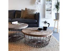 Beistelltisch New Glory O 70 Cm Kupfer Rund Couchtisch Kaffeetisch Holz Metall Couchtisch Rund Couchtisch Rund Holz Couchtisch