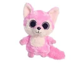 5 Inch Yoohoo Friends Foxee Pink Fox Plush Stuffed Animal By Aurora Aurora Fox Plush Wolf Plush Plush Stuffed Animals
