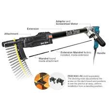 Quik Drive Pro250 Auto Feed Screw Driving System Strong Tie Together We Re Helping Build Safer Stronger Structures Also popular for decks and docks. quik drive pro250 auto feed screw