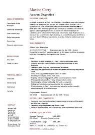 Cv templates find the perfect cv template. Account Executive Resume Sales Marketing Cover Letter Job Description References Work