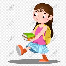 Libro morado de educación especial pdf. Chica De Pelo Largo De Dibujos Animados Con Libros Imagenes De Graficos Png Gratis Lovepik