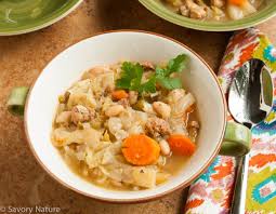 Cabbage Soup With Turkey Sausage Savory Nature