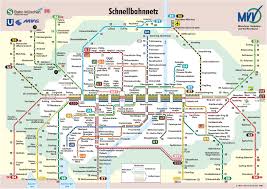 Mvg Munich Germany Publictransport Train Map Metro Map Subway Map