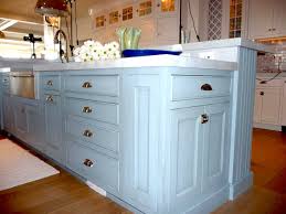 The latter is a soft finishing touch that does not have seams like a square edge laminate. Baby Blue Cabinets Pairs With Beachy Blue Celeste Countertop Giorgi Kitchens Designs