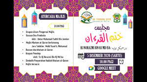 Create html5 flipbook from pdf to view on iphone, ipad and android devices. Jemputan Majlis Khatam Al Quran Sktj 2020 Youtube