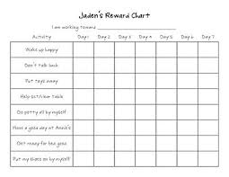 Reward Chart Ideas For Kids Printable Reward Charts