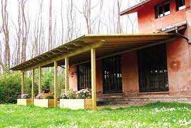 Portico In Legno F Lli Aquilani Arredo Giardino Progettazione E Produzione Patio Gazebo E Pergole In Legno Viterbo Patio Arredamento Giardino Portico