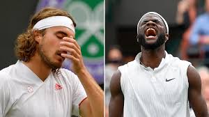 Stefanos tsitsipas was two sets up against novak djokovic in the french open final but was unable to fend off a ferocious comeback from the world no 1. Stefanos Tsitsipas Reacts To Shock First Round Loss To Frances Tiafoe At Wimbledon Laptrinhx News